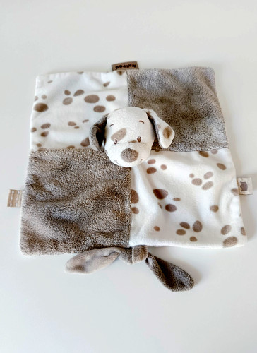 Doudou plat carré max - max, et