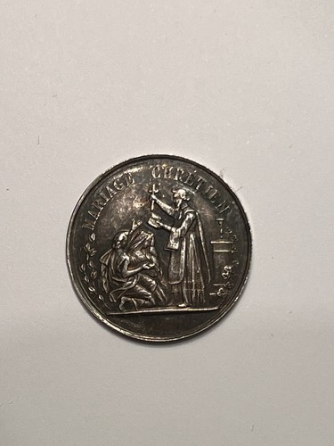 Médaille jeton argent - médaille,