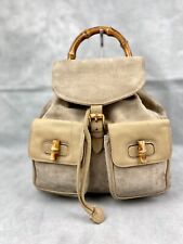 Magnifique Sac à dos  " Gucci  Bamboo " /   " Gucci  Bamboo "  Back pack