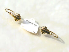 BELLES BOUCLES D'OREILLES DORMEUSES ANCIENNES Années 1940/50 en Plaqué or jaune