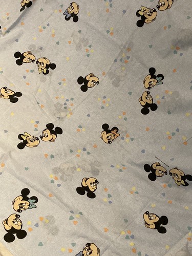 Grand drap plat mickey minnie - grand,