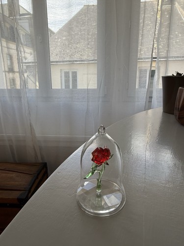 Swarovski rose rouge - swarovski, cristal