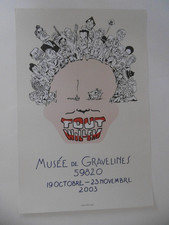Willem Affiche litho 2003