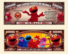 ELMO! BILLET MILLION DOLLAR US
