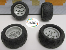 (F9/3) 4 x pneus Lego Technic