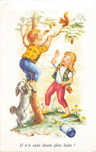 Illustree garcon pomme de - illustree,