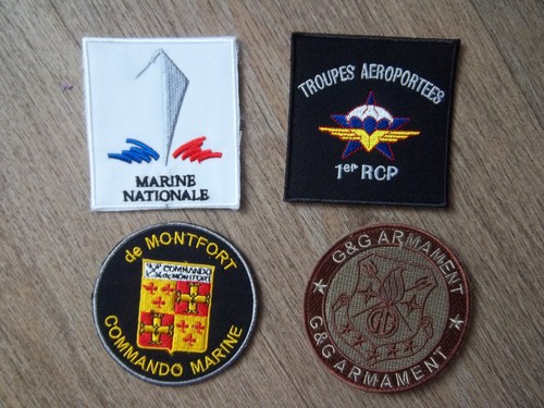 Lot écussons militaire marine - lot,