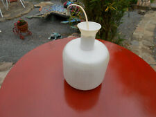 Plafonnier  1950 1960  Hauteur 26 Cm   ( Verre 