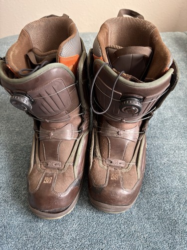 Boa brown leather - leather, snowboard