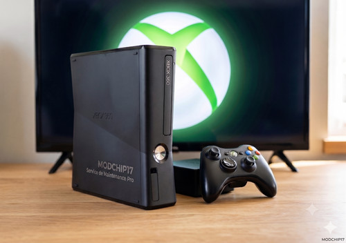 Xbox 360 slim 1to 250go - xbox,