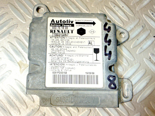 Calculateur airbag vierge - calculateur,