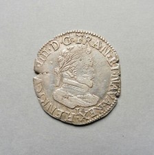 Henri IV - Demi Franc - 1602 I  Limoges