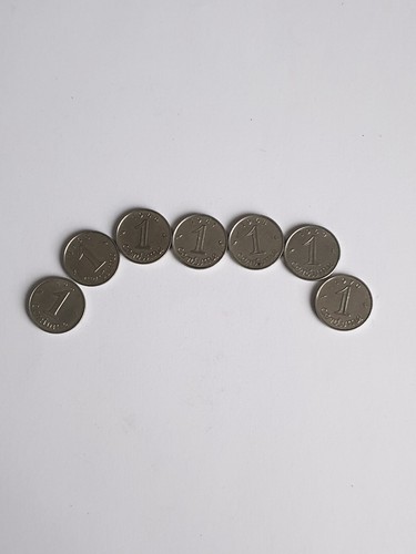 Lot pièces 1 centime - 7, de