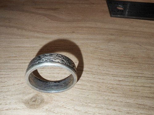 Bague pièce monnaie 2 - de,