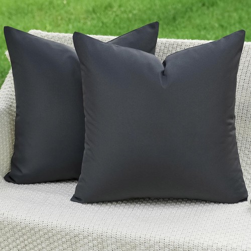 Housse coussin 40x40 - 40x40, gris