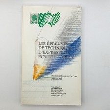 Les épreuves de techniques