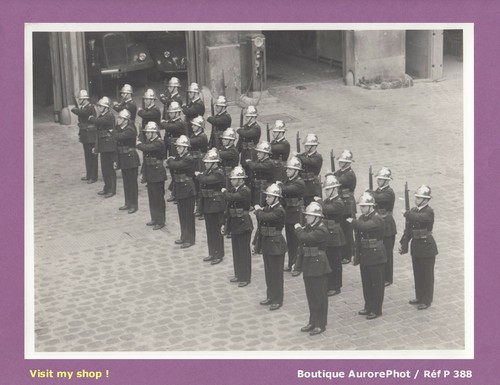 Tirage 1960 brigade sapeurs - tirage, 1960,