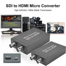 2X 1 SDI In to 2HDMI+SDI Out Mini HD Video Micro Convertisseur Audio Switcher A1