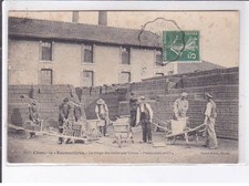 CHARENTE-ROUMAZIERES: le triage des tuiles aux usines "polakowski et Cie" -