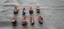 Série complète 8 Figurines nains Ferrero 1992