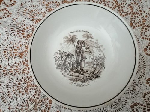 Assiette calotte ancienne - assiette,