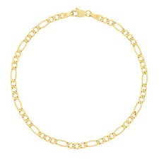 10K or Jaune 3.5mm Figaro Lien