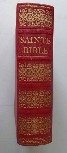 Sainte bible chanoine - du,