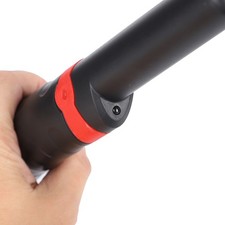 Black And Red Metal Detector