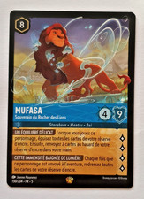 CARTE LORCANA CHAPITRE 5 - LEGENDAIRE - MUFASA - 150/204