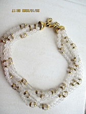 Ancien collier signé PIERRE CARDIN antique costume jewelry necklace