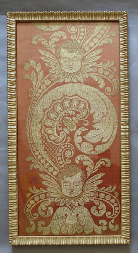 Fragment soie décor de - de,