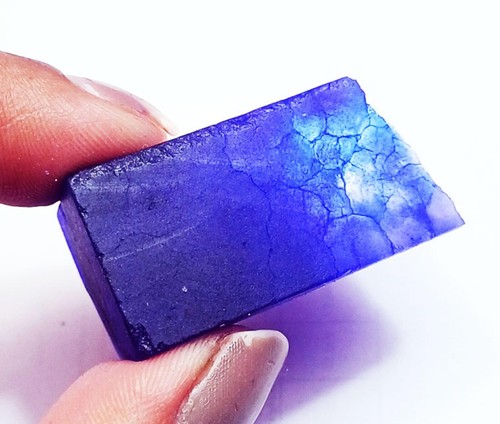 Naturel bleu béryl certifié - naturel,