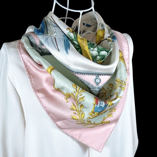 Rare foulard vintage hermes - vintage,