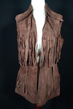 Gilet Western Frangé Femme