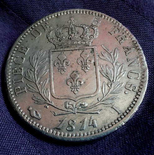 France louis xviii 5 francs - xviii,
