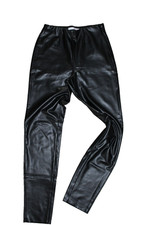 "CAMAIEU" LEGGINGS EN IMITATION CUIR T.S = 36/38