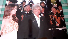 Sublime et vraie photographie originale Alain Delon et Anouchka UNIQUE