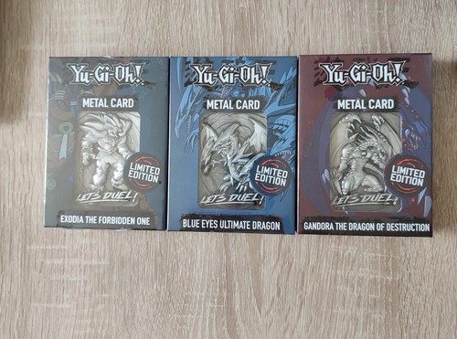 Lot cartes métal - , oh