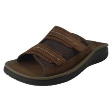 Sandales enfiler cuir - sandales,