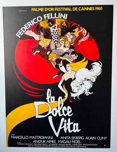 Dolce vita affiche - dolce, /