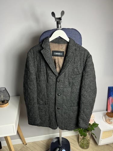 Veste blazer laine tweed - veste,