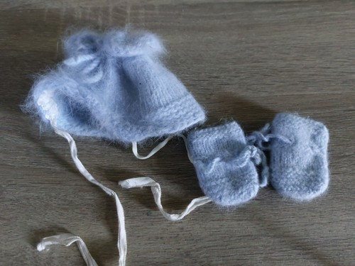 Bonnet chaussons bambino - chaussons,