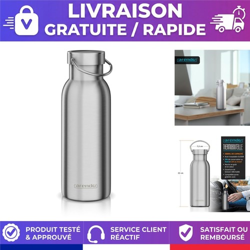 Arendo gourde isotherme - isotherme, inox