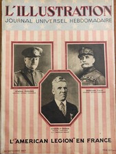 1927  L’illustration Numéro Spécial  L’American Légion - N° 4412 du 24 septembre