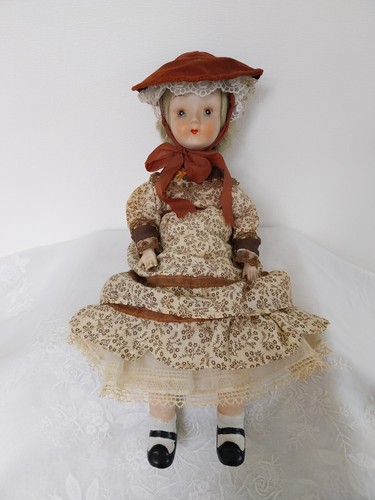 Vintage poupée blonde walda - vintage,