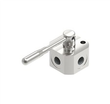 Vannes En Acier Inoxydable GL, 3 Voies, Diviseur De Débit Haute Pression