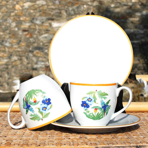 Paire tasses soucoupes - de,