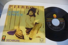 PIERRO (CHORISTE DE MICHEL SARDOU) 45T AU FOND DE MA TETE/ DECHIRURE. 7" TREMA