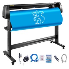 VEVOR Vinyle Plotter de Découpe 1350 mm Traceur de Découpe Logiciel Signmaster