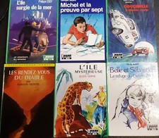 Lot de 6 livres Bibliothèque